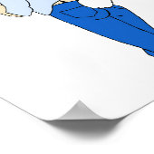 posierend Bunnygirl Poster (Ecke)