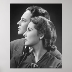 Posierendes Paar Poster