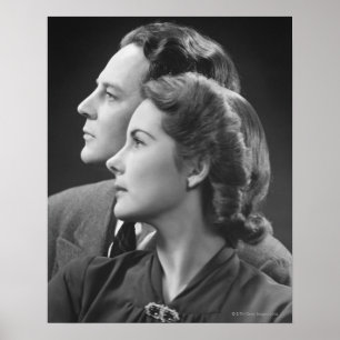 Posierendes Paar Poster