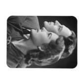 Posing Couple Magnet (Horizontal)