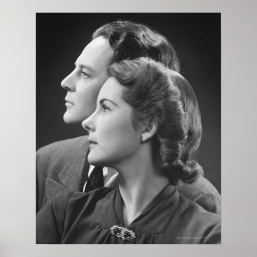 Posing Couple Poster (Vorne)