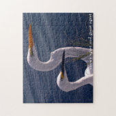 Posing Egrets Puzzle (Vertikal)