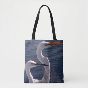 Posing Egrets Tasche