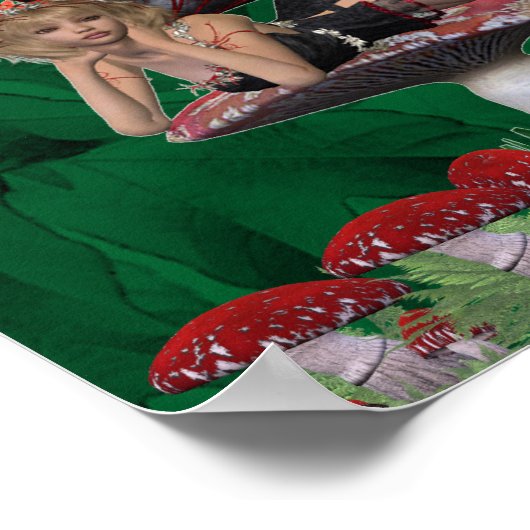Posing Fairy Poster (Ecke)