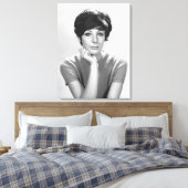 Posing Leinwanddruck (Insitu (Schlafzimmer))