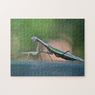 Posing Praying Mantis Puzzle