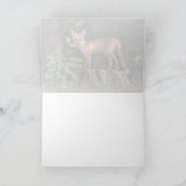 Posing Red Fox Karte (Innenseite)