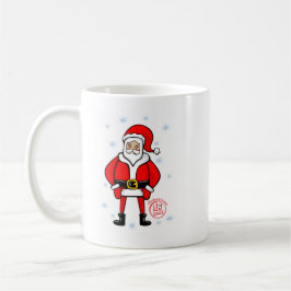 Posing Santa Kaffeetasse