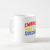 PosiPalZ Inspirierender Kaffeebecher Kaffeetasse (Vorderseite Links)