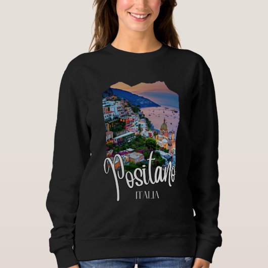 Positano Amalfi Coast Sweatshirt (Vorderseite)