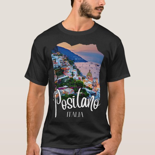 Positano Amalfi Küste T-Shirt (Vorderseite)