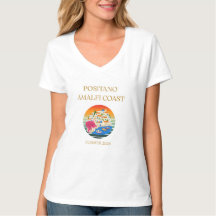 Positano Amalfi-Küste T-Shirt - Sommer 2026 Tee