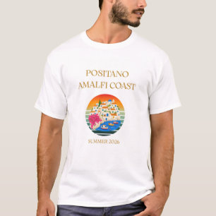 Positano Amalfi-Küste T-Shirt - Sommer 2026 Tee