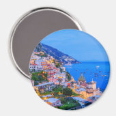 Positano, Amalfiküste, Italien. Magnet (Vorderseite/Rückseite)