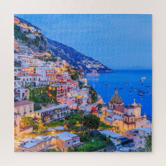 Positano, Amalfiküste, Italien. Puzzle (Vertikal)