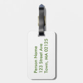 Positano Beach Gepäckanhänger (Rückseite vertikal)