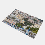 Positano Beach Umbrellas Traum #1 #travel #wall Fußmatte (Schrägansicht)