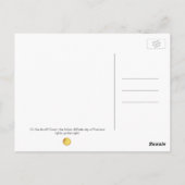 Positano bei Nacht Postkarte (Rückseite)