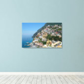 Positano Canvas Print Leinwanddruck (Insitu (Holzboden))