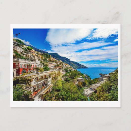 Positano Coast Einladungspostkarte (Vorderseite)