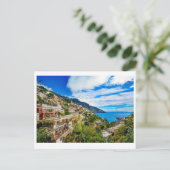 Positano Coast Einladungspostkarte (Stehend Vorderseite)