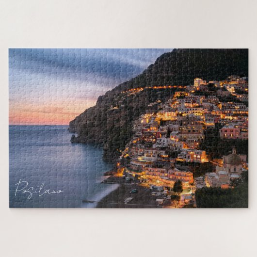 Positano Coastline Photo Puzzle (Horizontal)