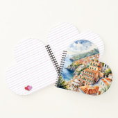 Positano: Die italienische Amalfiküste mit Aquarel Notizblock (Innenseite)