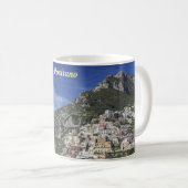 Positano durch das Meer Kaffeetasse (VorderseiteRechts)