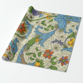 Positano Floral Grande Wrapping Paper Geschenkpapier