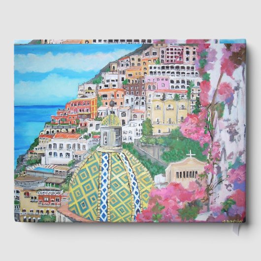 Positano, Gästebuch (Rückseite)
