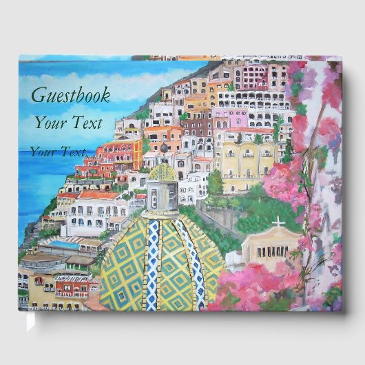 Positano, Gästebuch (Vorderseite)