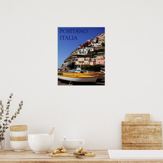 Positano italia poster (Küche)