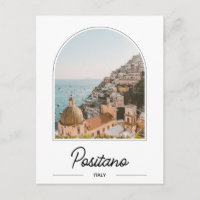 Positano Italien Amalfi Küste Postkarte