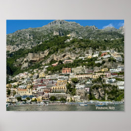 Positano, Italien Design Poster