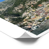 Positano, Italien Design Poster (Ecke)