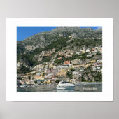 Positano, Italien Design Poster (Vorne)