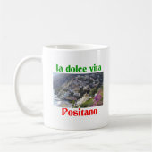 Positano Italien Kaffeetasse (Links)