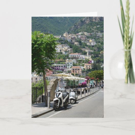 Positano, Italien Karte (Vorderseite)