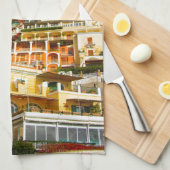 Positano, Italien Küchentuch (Viertel Falte)