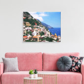 Positano, Italien Leinwanddruck (Insitu (Wohnzimmer))
