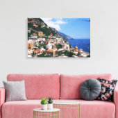 Positano, Italien Leinwanddruck (Insitu (Wohnzimmer))