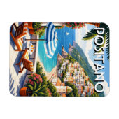 Positano Italien Magnet (Horizontal)