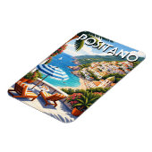 Positano Italien Magnet (Linke Seite)