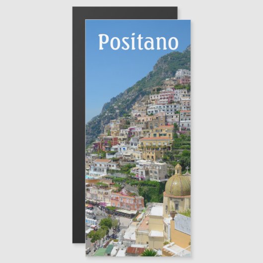 Positano, Italien Magneteinladung (Vorne/Hinten)