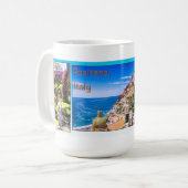 Positano Italien mit Capri Tasse (Vorderseite Links)
