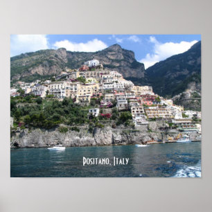 Positano, Italien Poster