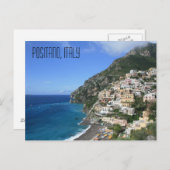 Positano, Italien Postkarte (Vorne/Hinten)