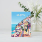 POSITANO ITALIEN POSTKARTE (Stehend Vorderseite)