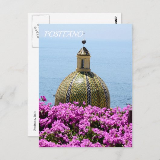 Positano, Italien Postkarte (Vorne/Hinten)