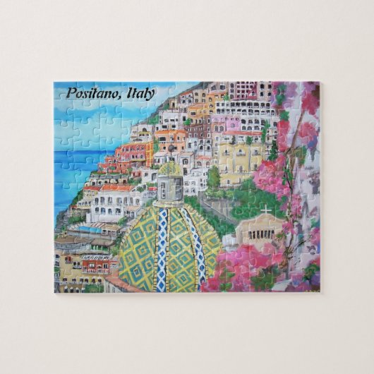 Positano, Italien - Puzzlespiel Puzzle (Horizontal)